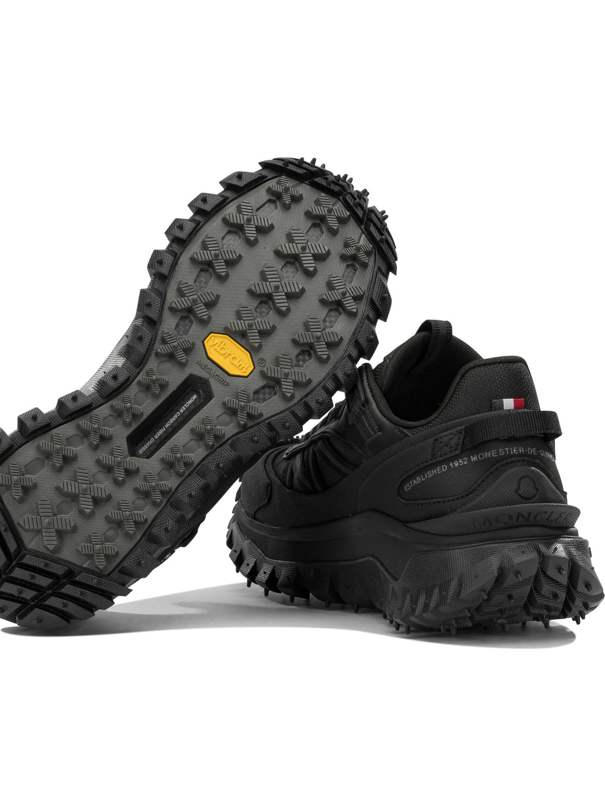 Moncler "Trailgrip GTX" Low-Top Sneakers - Black