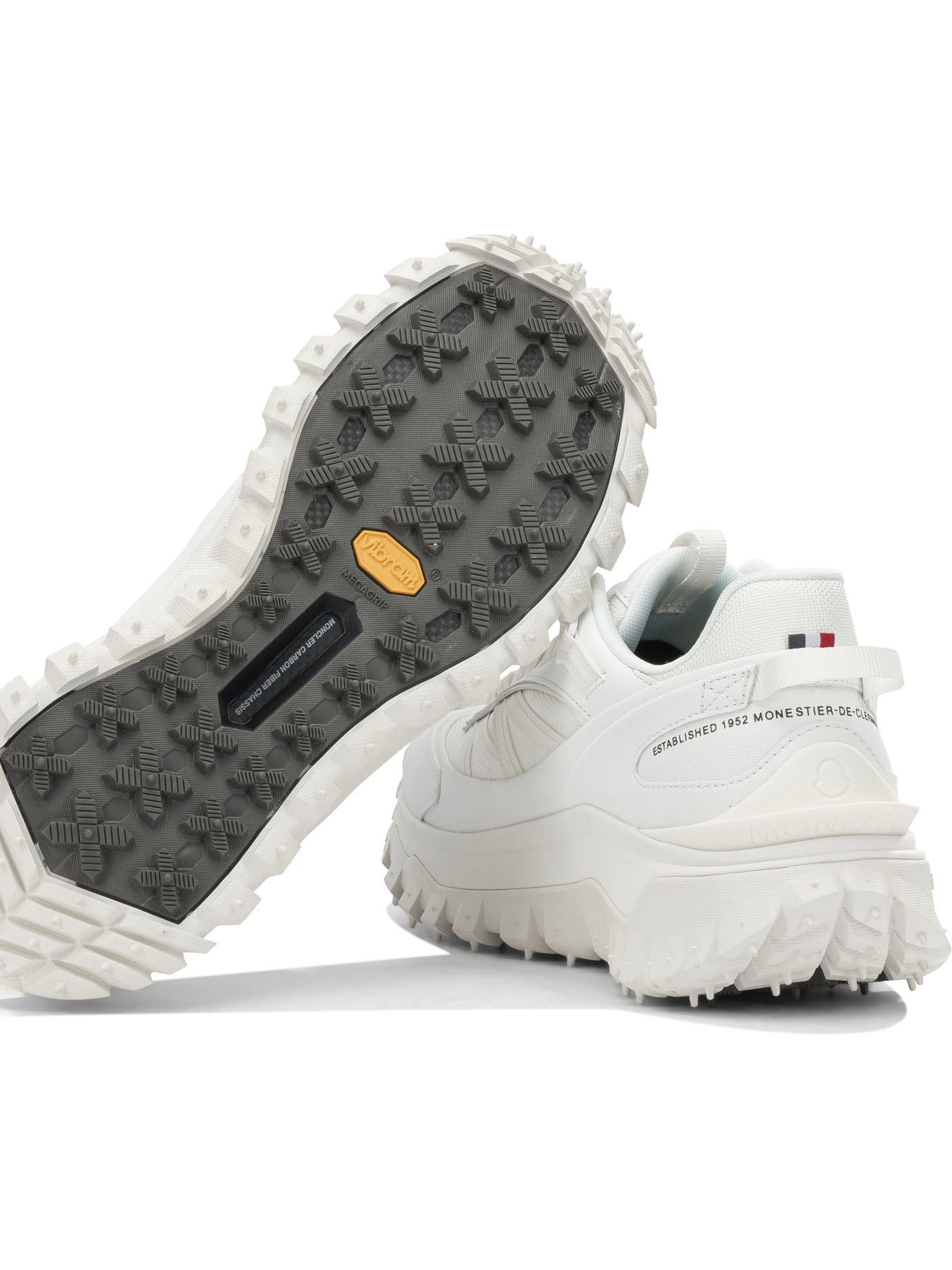 Moncler "Trailgrip GTX" Low-Top Sneakers - White