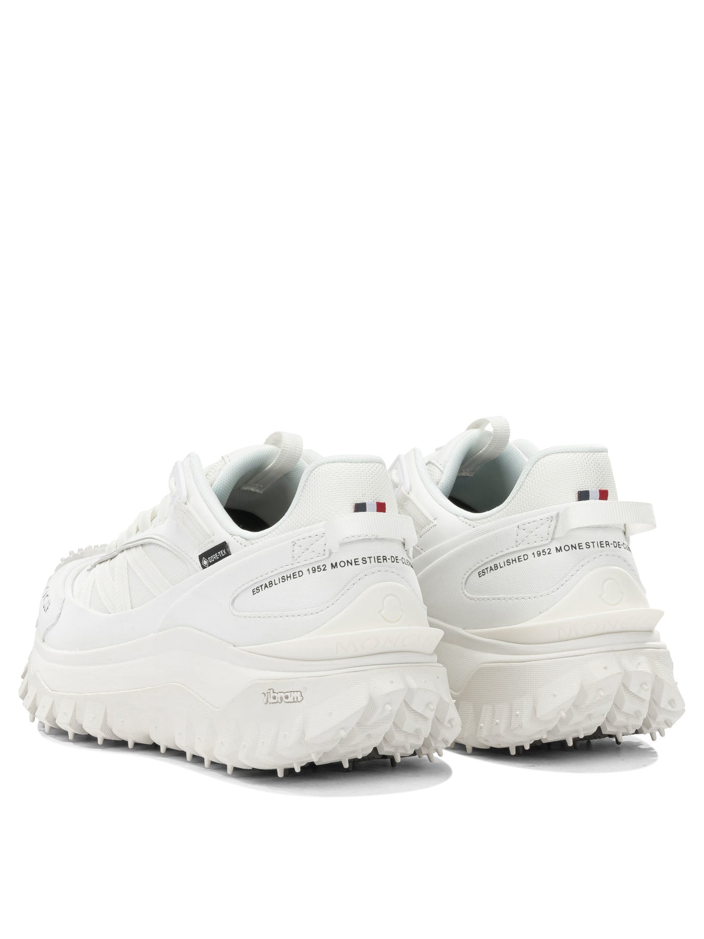 Moncler "Trailgrip GTX" Low-Top Sneakers - White