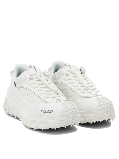 Moncler "Trailgrip GTX" Low-Top Sneakers - White