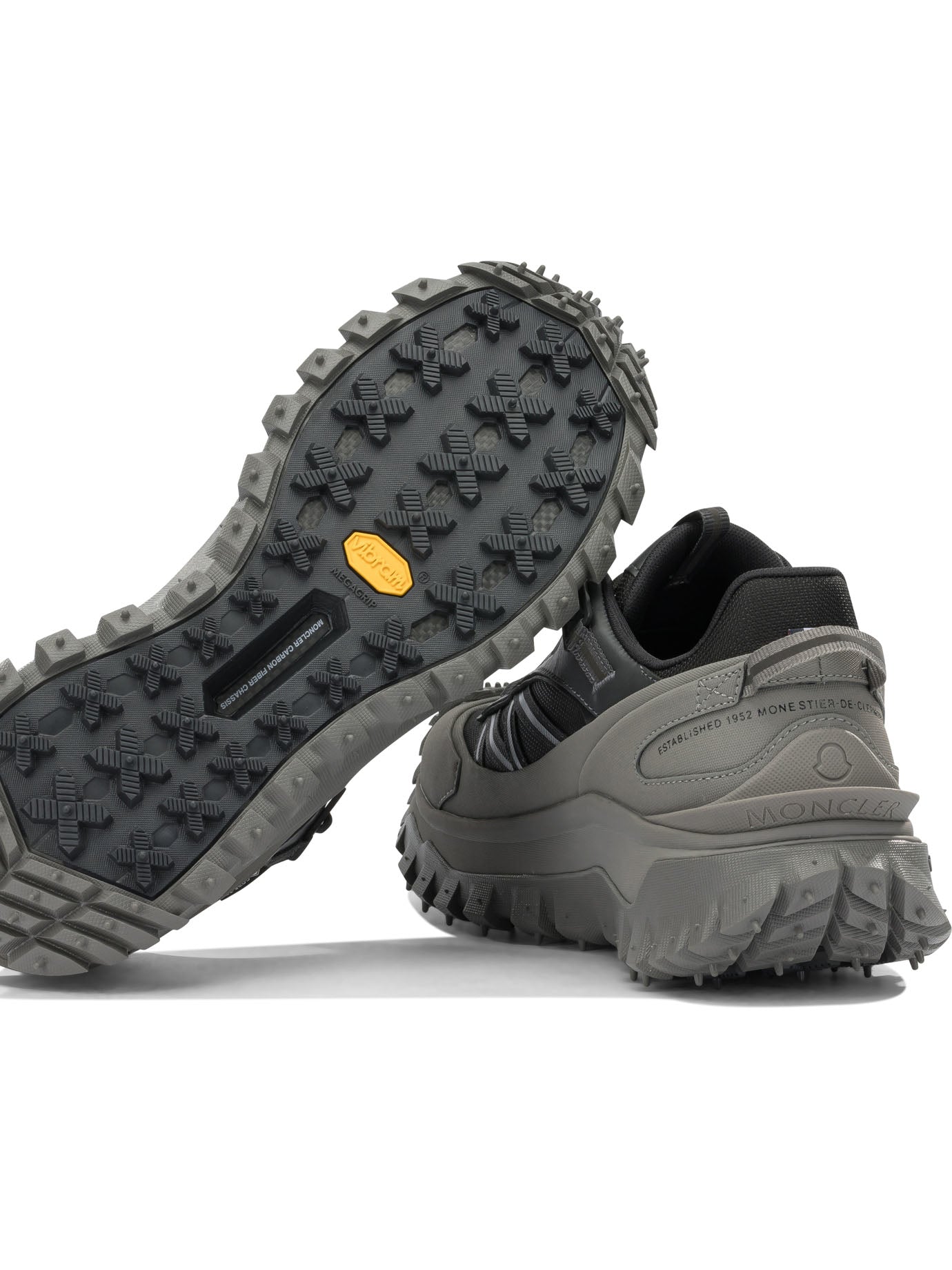 Moncler "Trailgrip GTX" Low-Top Sneakers - Grey