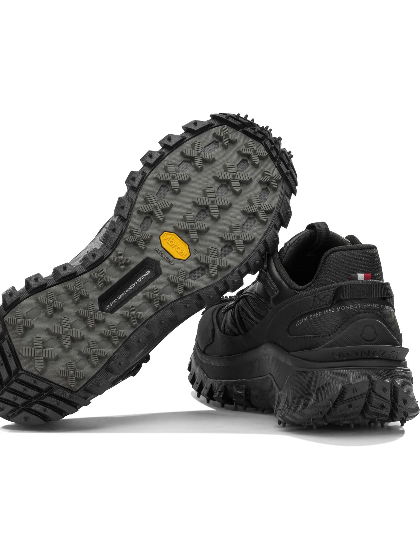 Moncler "Trailgrip GTX" Low-Top Sneakers - Black