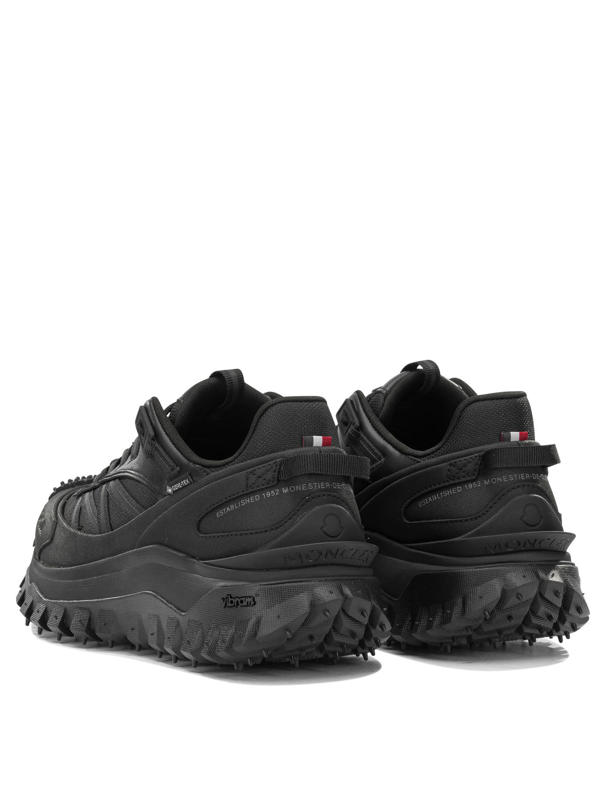 Moncler "Trailgrip GTX" Low-Top Sneakers - Black