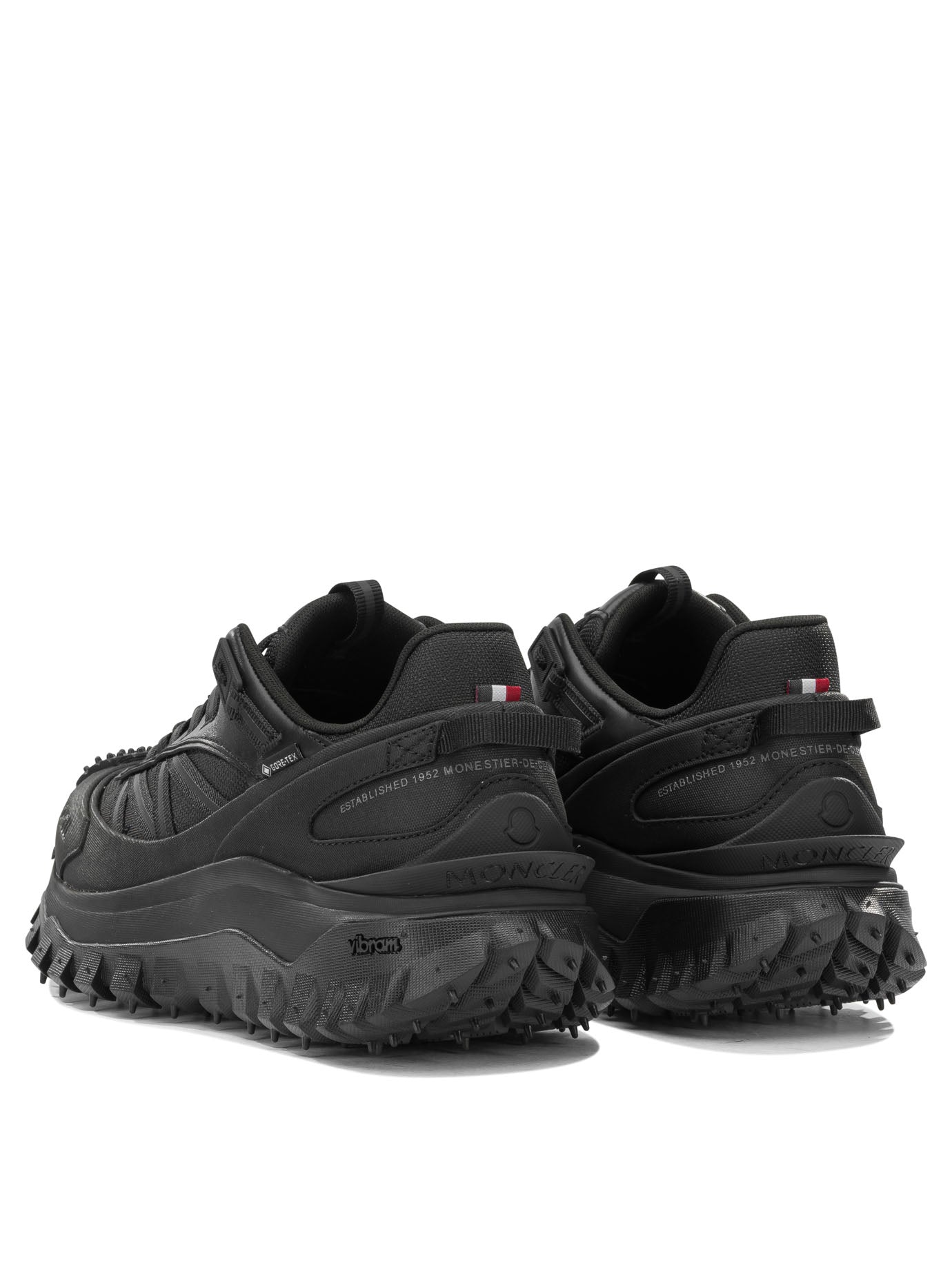Moncler "Trailgrip GTX" Low-Top Sneakers - Black