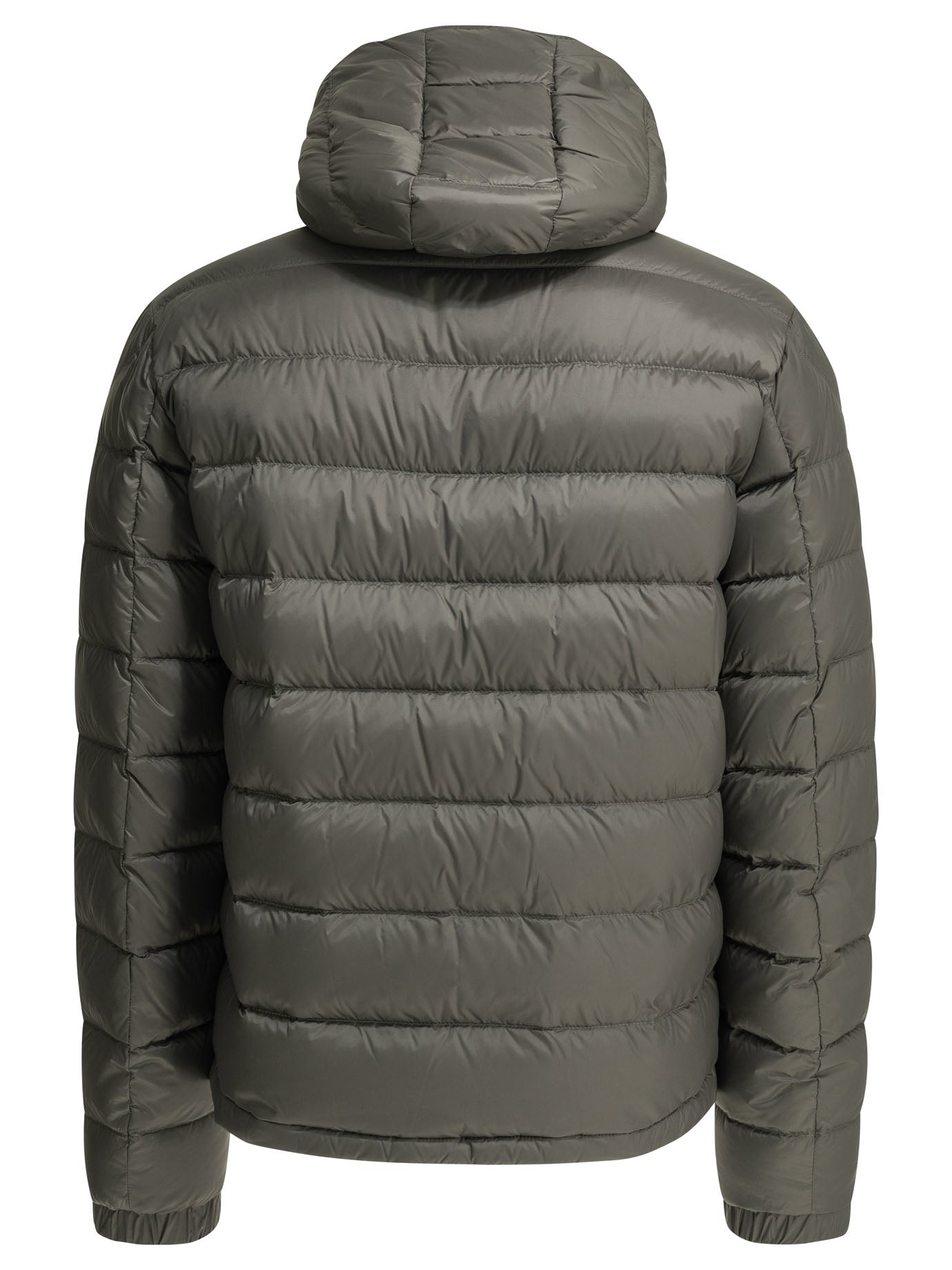 Moncler "Verith" Short Down Jacket - Grey