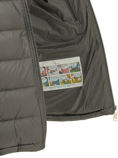 Moncler "Verith" Short Down Jacket - Grey
