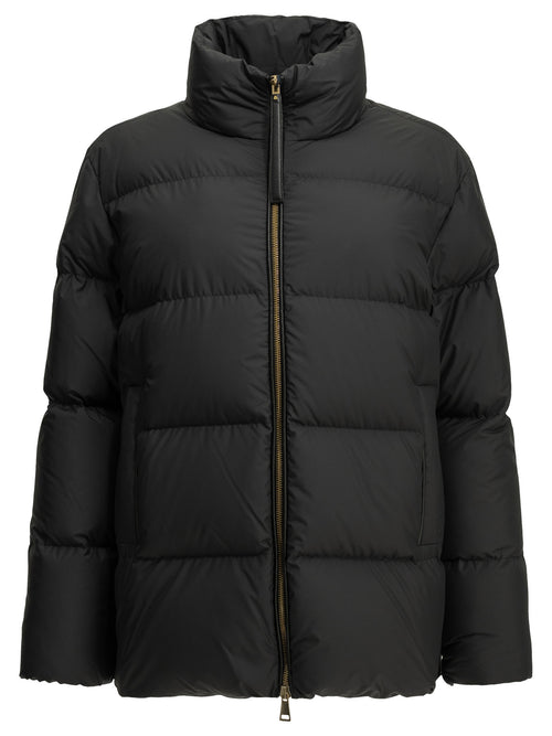 Moncler "Vivantesse" Short Down Jacket - Black