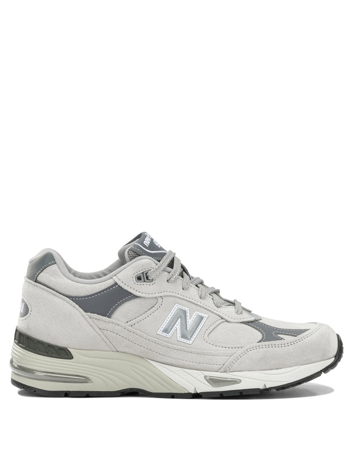 New Balance "Made in UK 991V1" Low-Top Sneakers - Grey