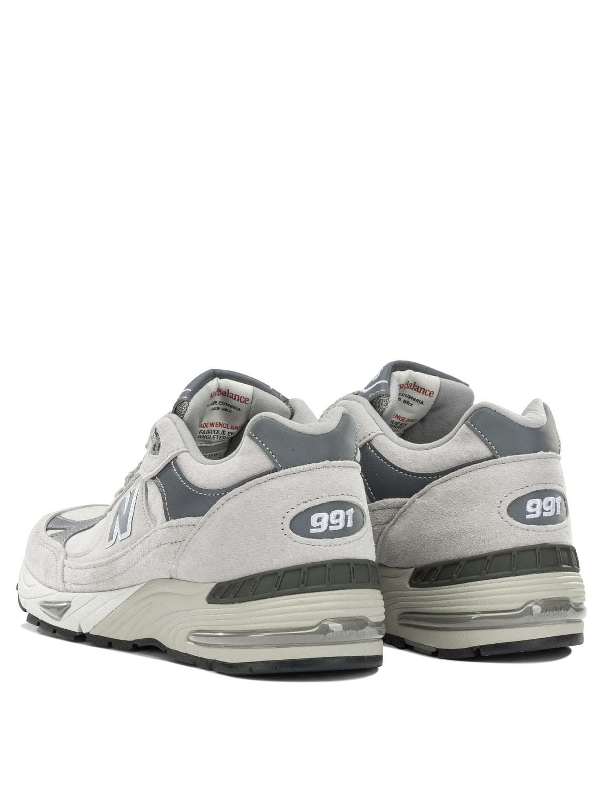 New Balance "Made in UK 991V1" Low-Top Sneakers - Grey