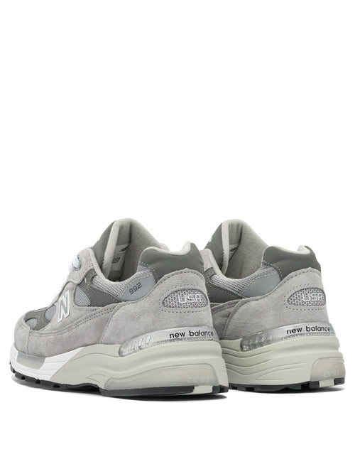 New Balance "Made in USA 992" Low-Top Sneakers - Grey