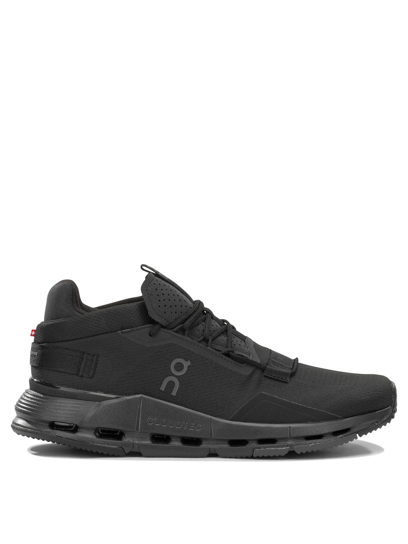 On Running "Cloudnova 2" Low-Top Sneakers - Black