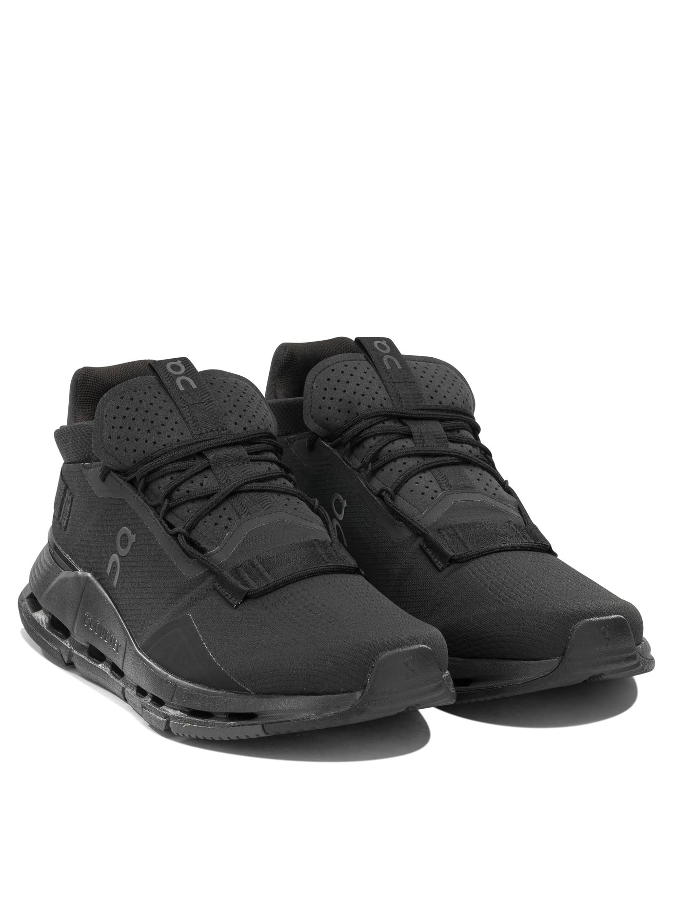 On Running "Cloudnova 2" Low-Top Sneakers - Black