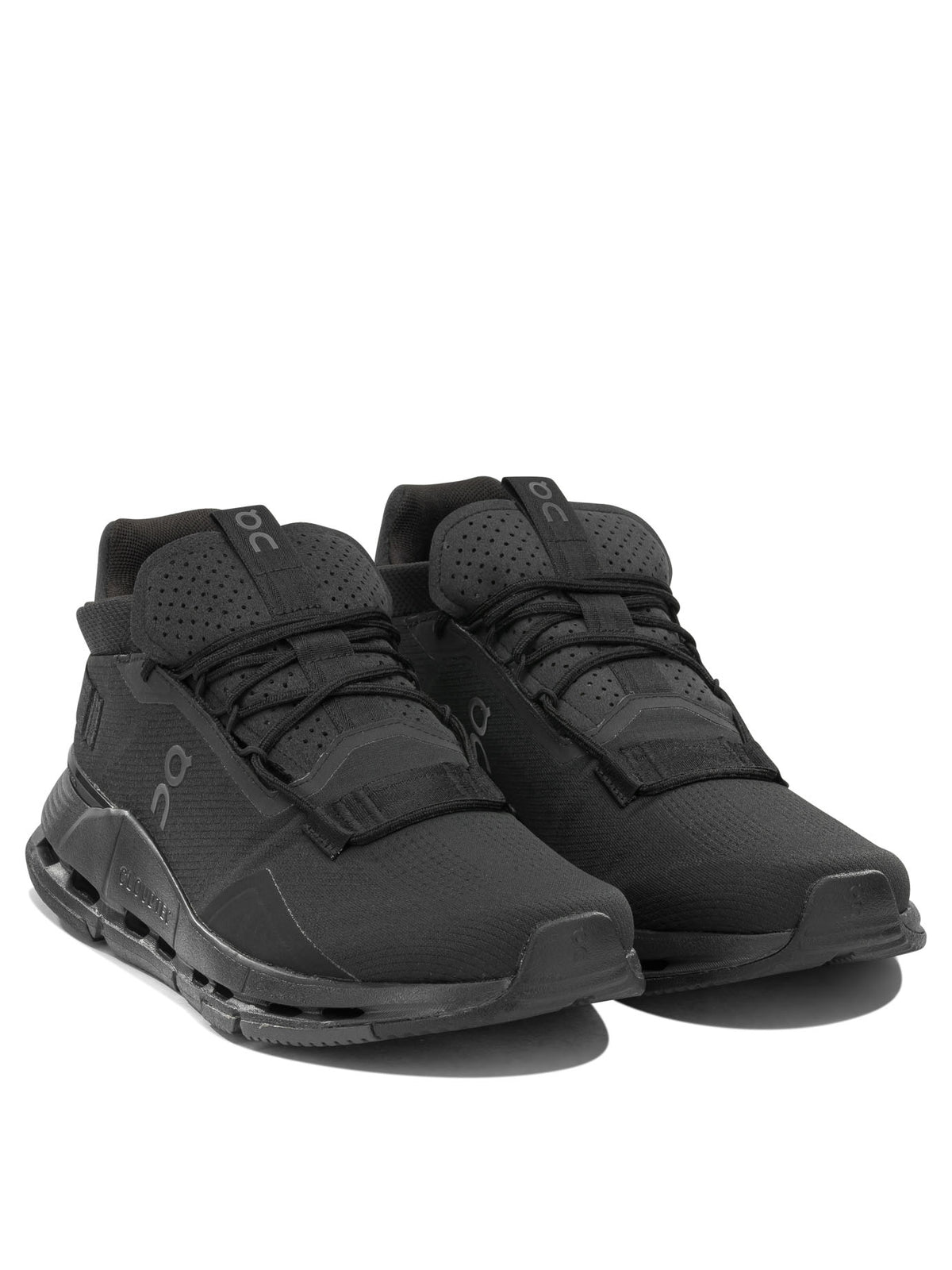 On Running "Cloudnova 2" Low-Top Sneakers - Black