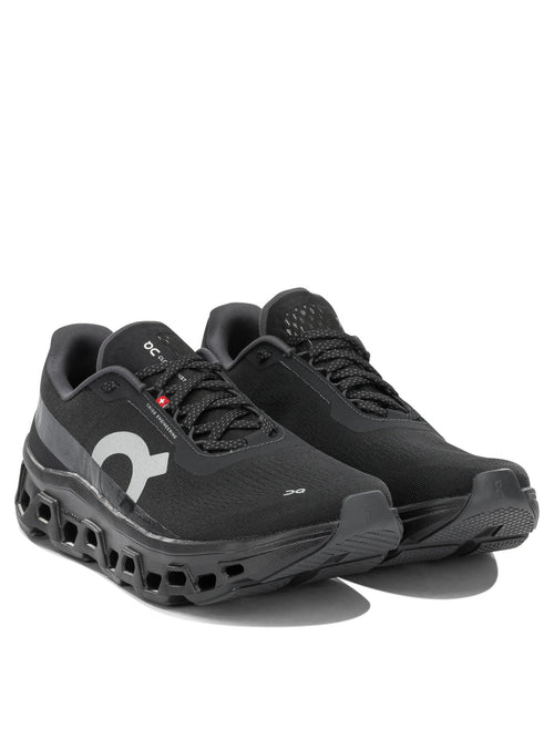 On Running "Cloudmonster 1" Low-Top Sneakers - Black