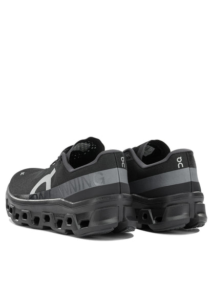 On Running "Cloudmonster 1" Low-Top Sneakers - Black