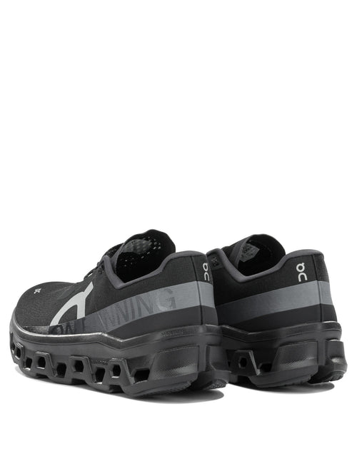 On Running "Cloudmonster 1" Low-Top Sneakers - Black