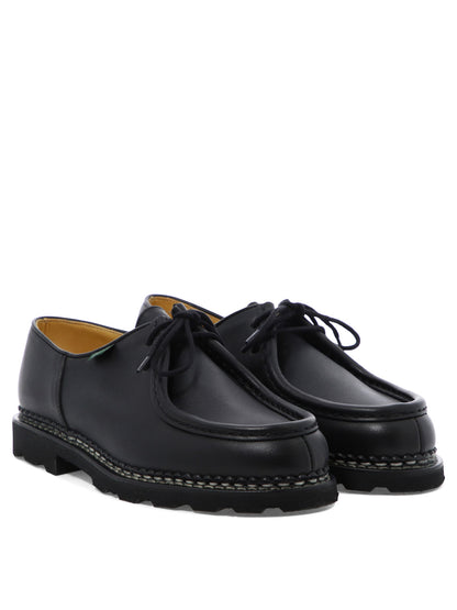 Paraboot "Michael" lace-up loafers - Black