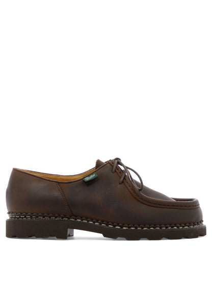 Paraboot "Michael" Lace-Up Loafers - Brown