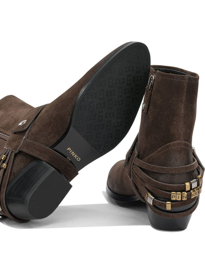 Pinko Boots & Ankle Boots - Brown
