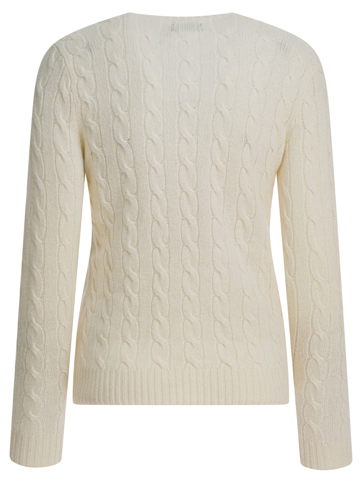 Polo Ralph Lauren Crewneck sweater with logo - White