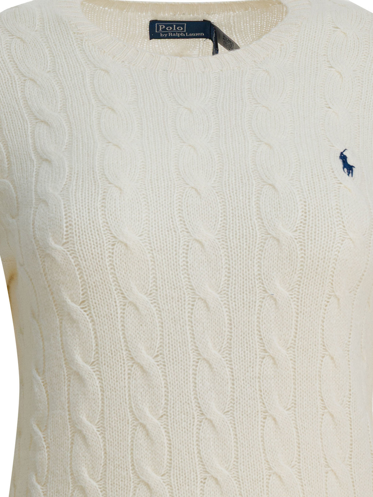 Polo Ralph Lauren Crewneck sweater with logo - White