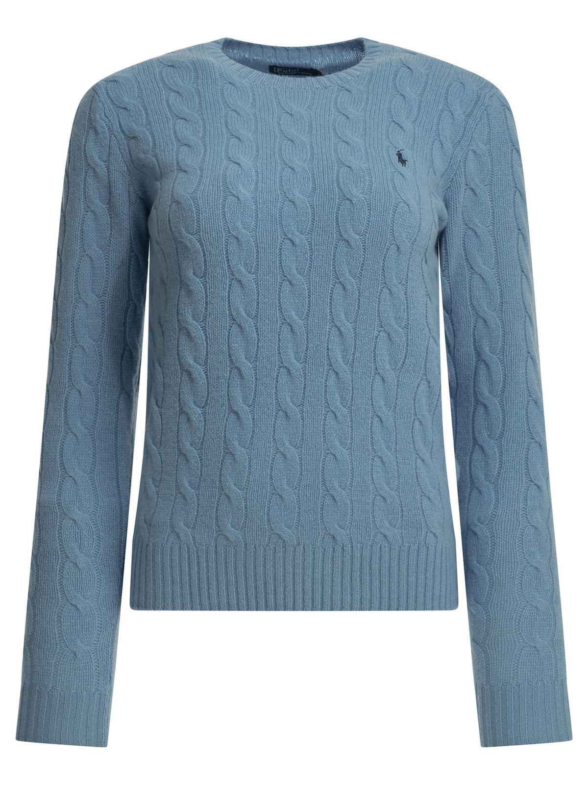 Polo Ralph Lauren Crew-neck sweater with logo - Light Blue