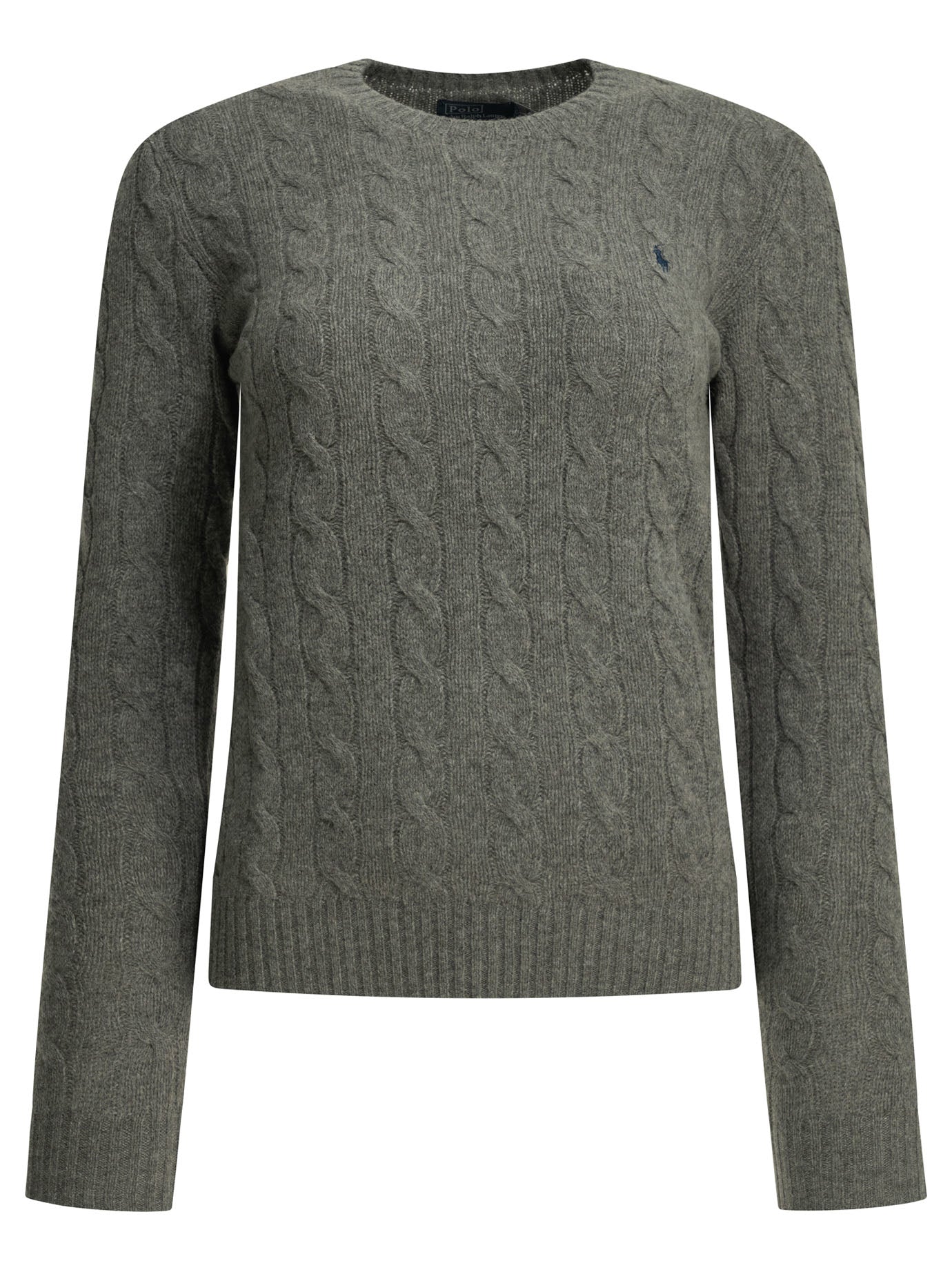 Polo Ralph Lauren Crew-neck sweater with logo - Grey