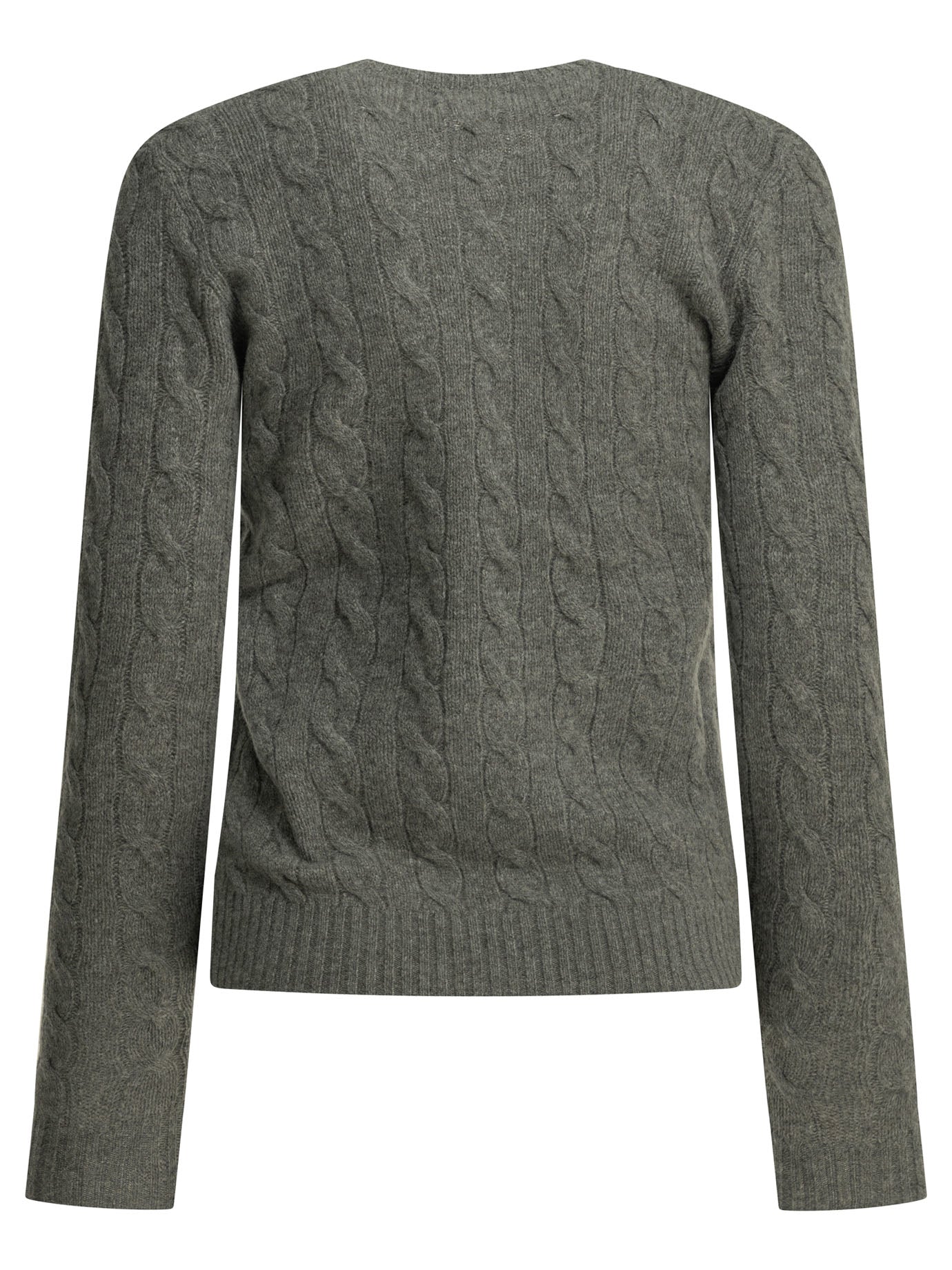 Polo Ralph Lauren Crew-neck sweater with logo - Grey