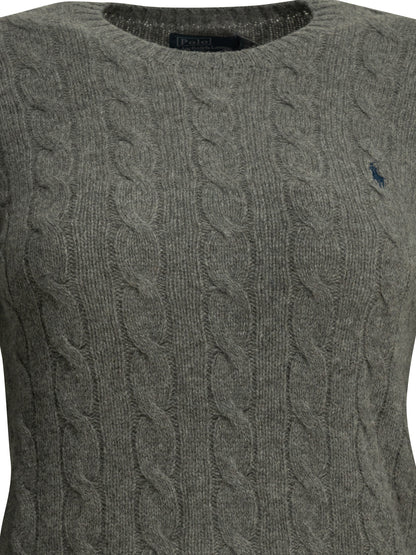 Polo Ralph Lauren Crew-neck sweater with logo - Grey
