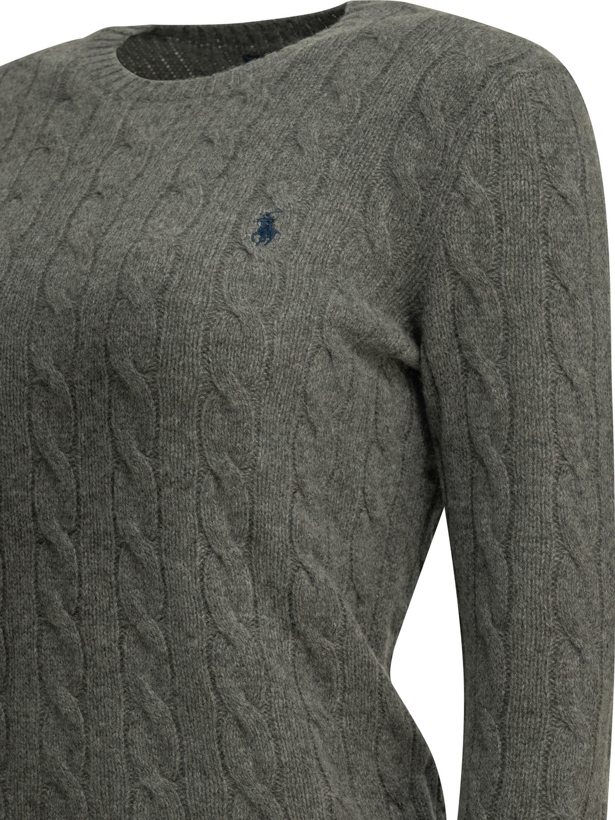 Polo Ralph Lauren Crew-neck sweater with logo - Grey