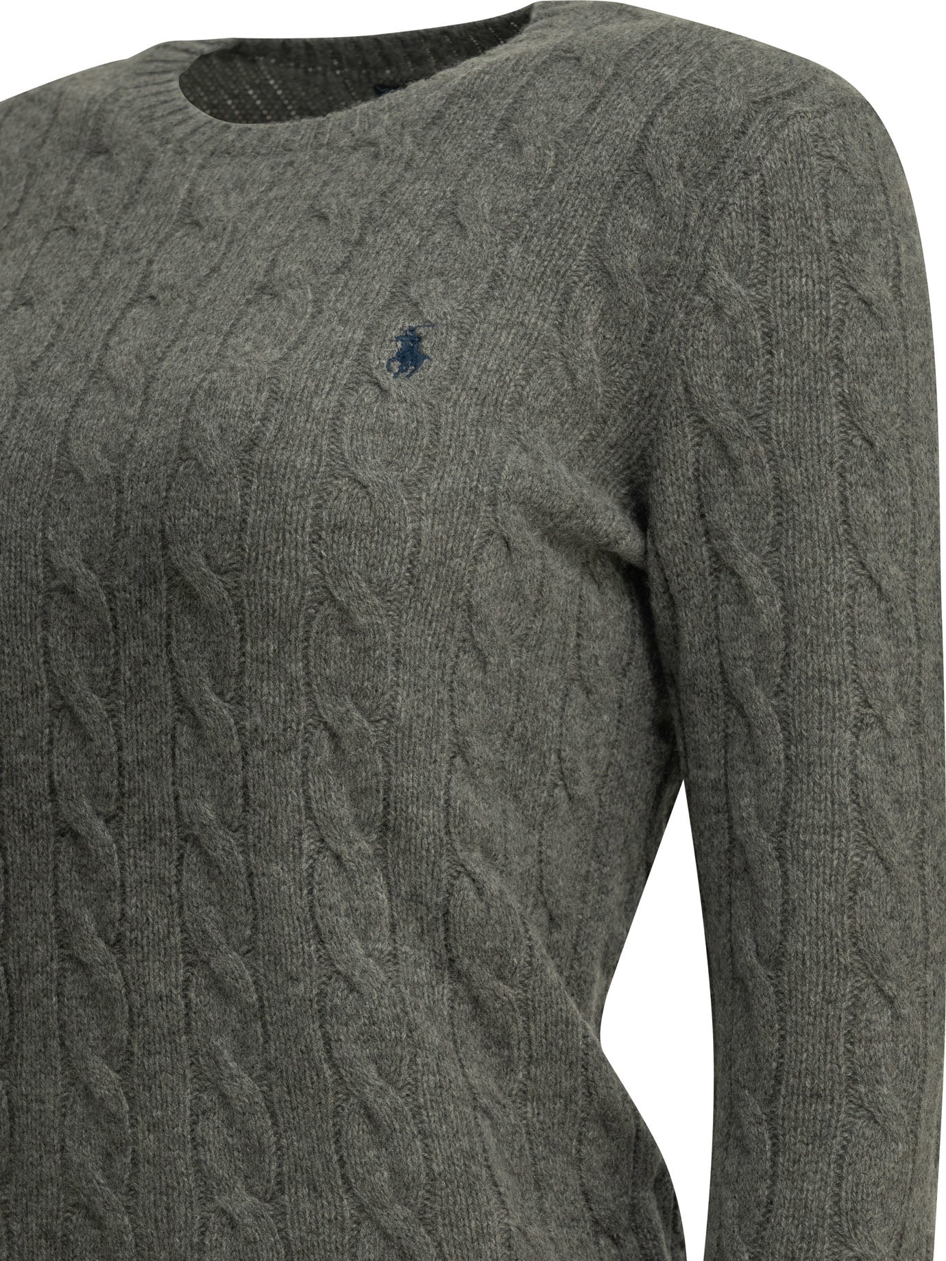Polo Ralph Lauren Crew-neck sweater with logo - Grey