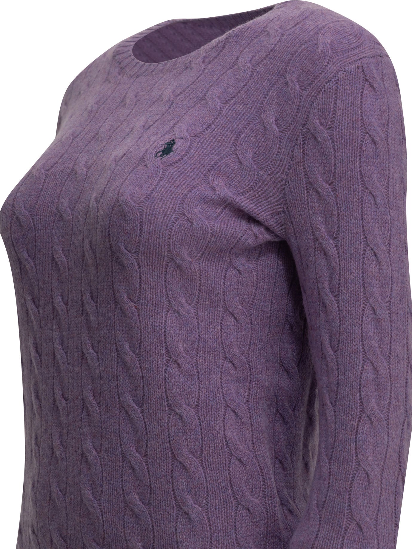 Polo Ralph Lauren Crew-neck sweater with logo - Purple