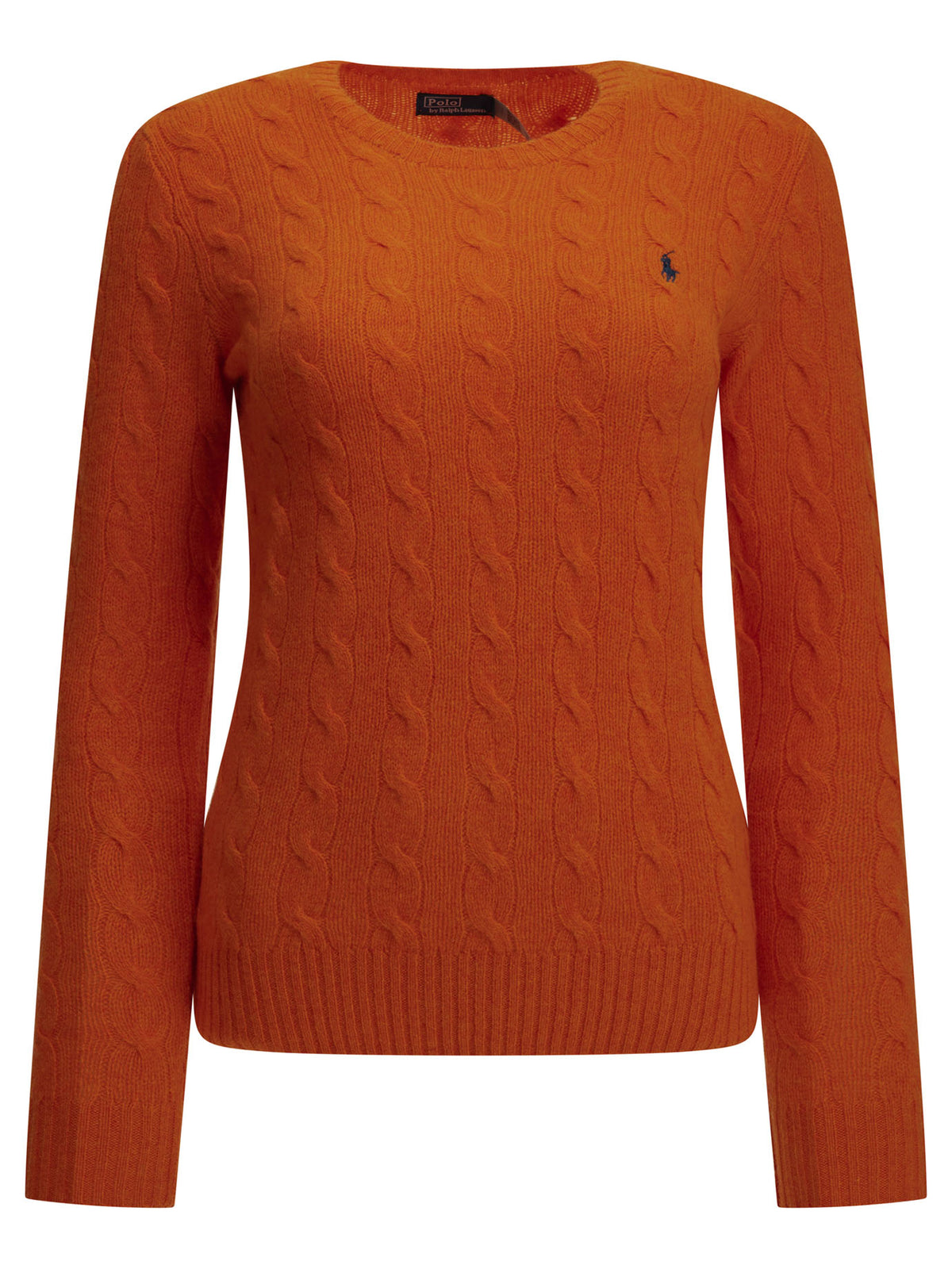 Polo Ralph Lauren Crew-neck sweater with logo - Orange