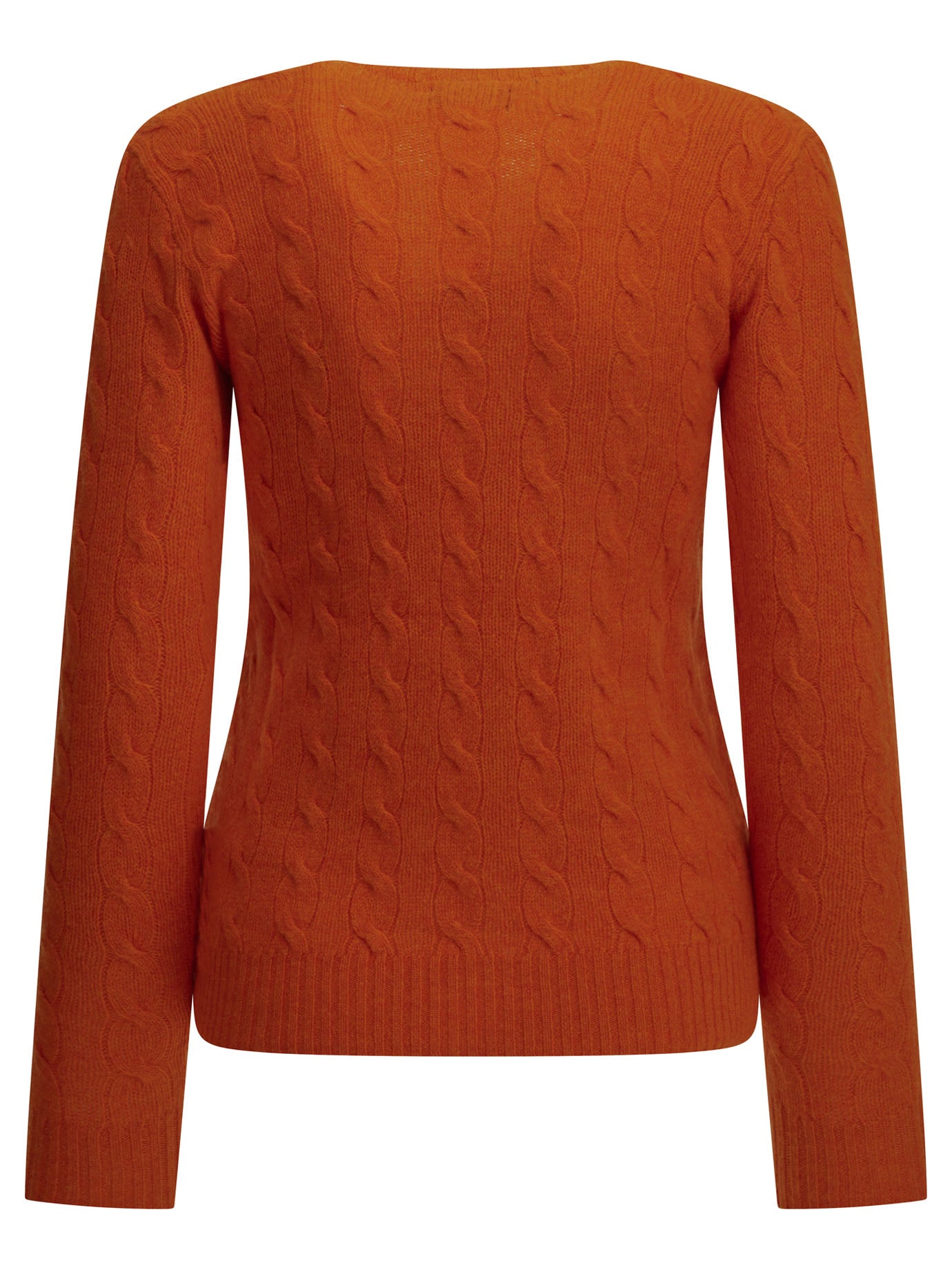 Polo Ralph Lauren Crew-neck sweater with logo - Orange