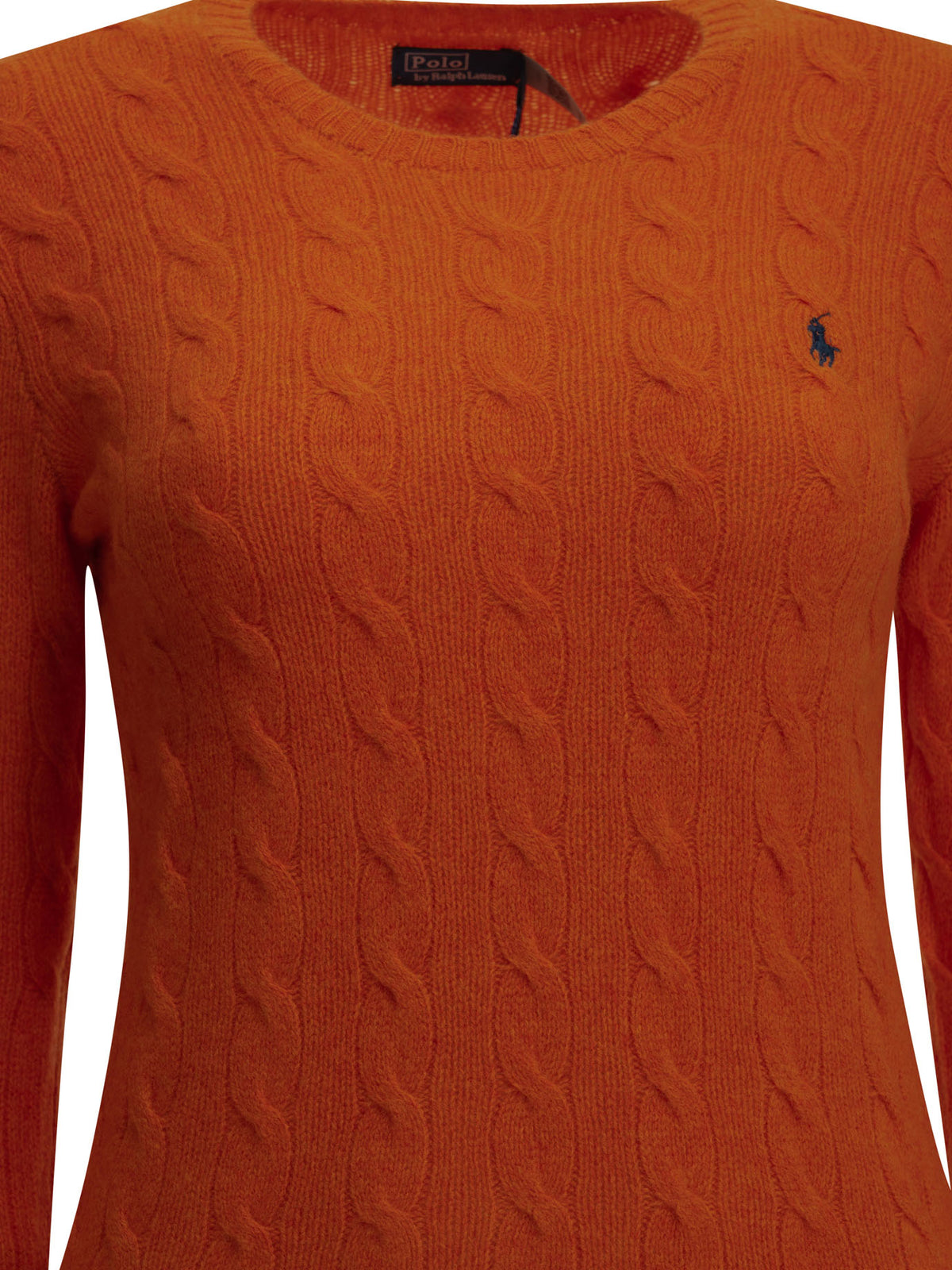 Polo Ralph Lauren Crew-neck sweater with logo - Orange