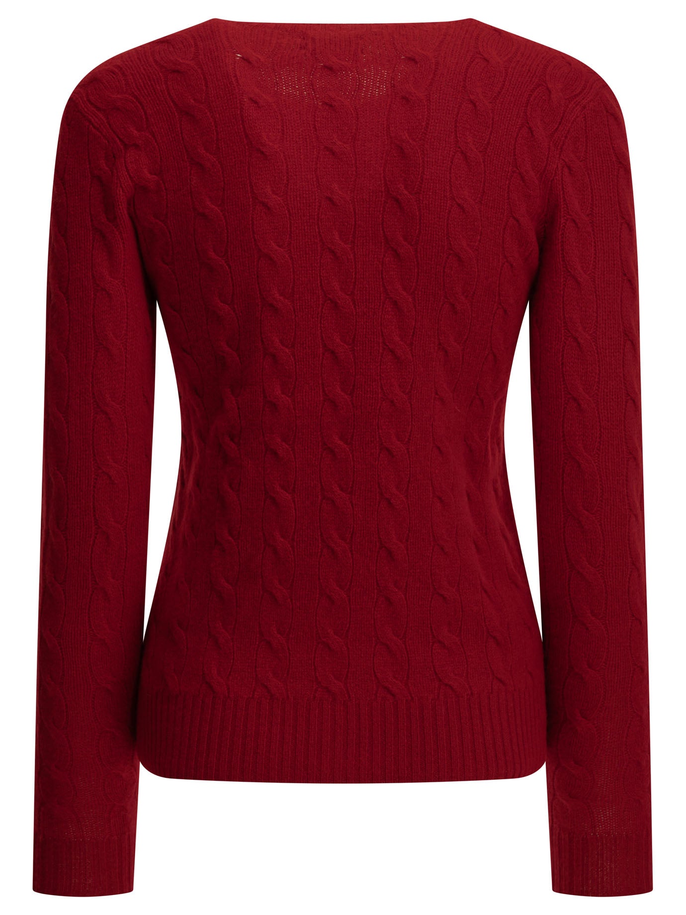 Polo Ralph Lauren Crew-neck sweater with logo - Red