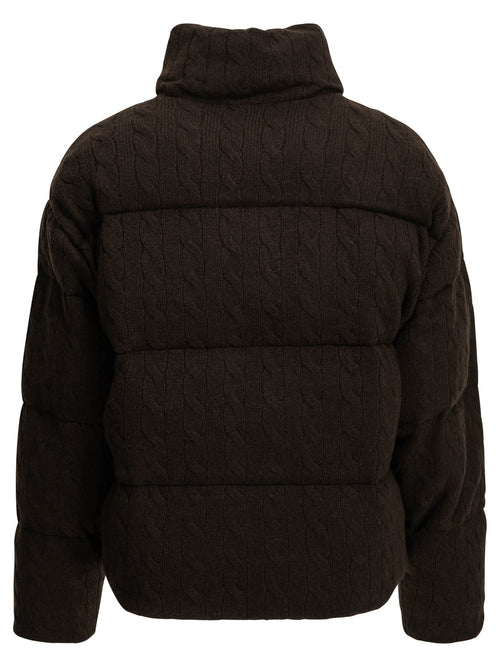 Polo Ralph Lauren Wool and Cashmere Bomber Jacket - Brown