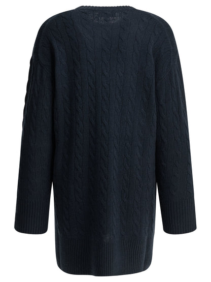 Polo Ralph Lauren Short knit dress with logo - Blue