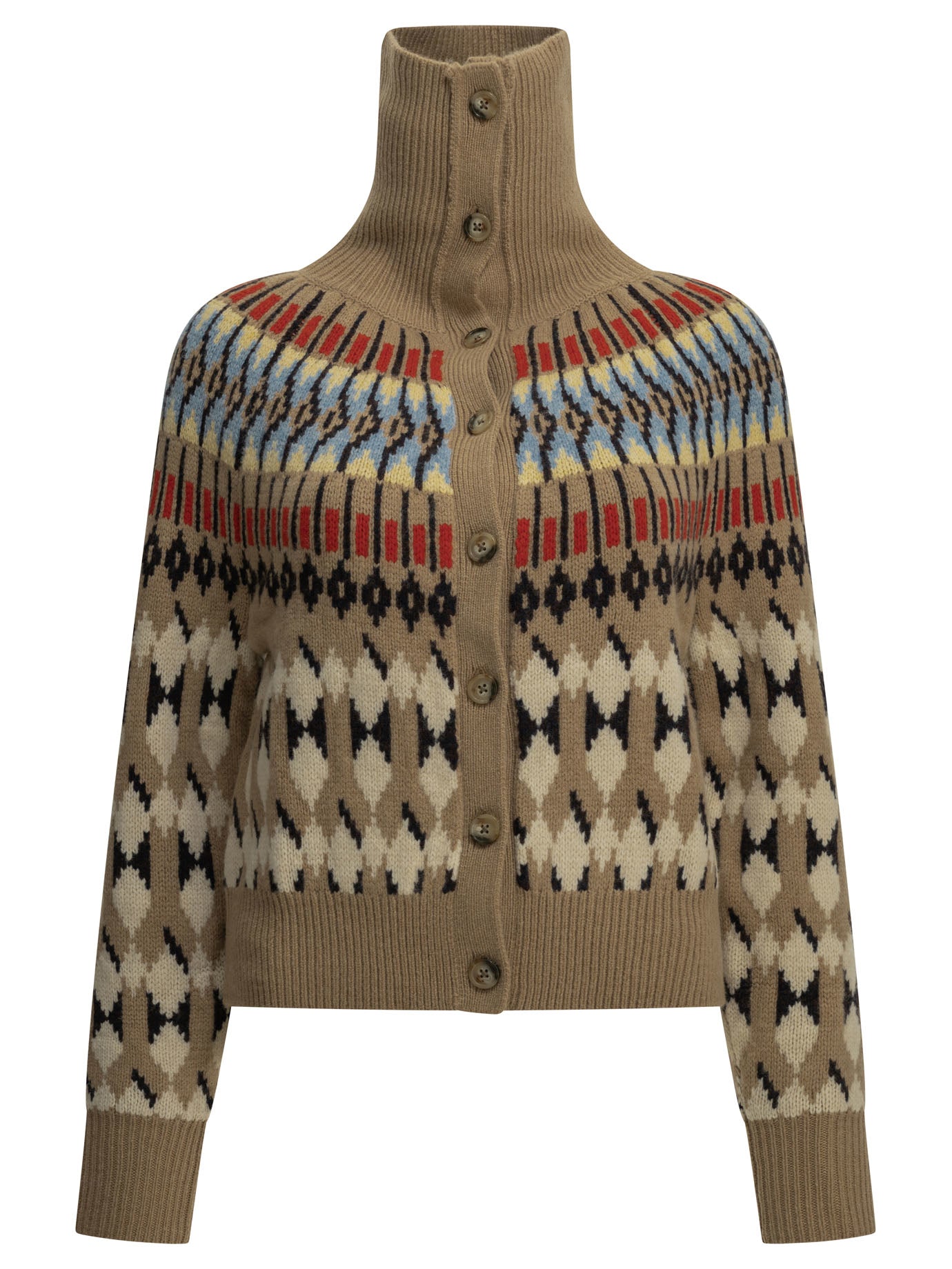 Polo Ralph Lauren Wool and Cashmere Cardigan - Multicolor