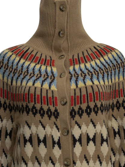 Polo Ralph Lauren Wool and Cashmere Cardigan - Multicolor
