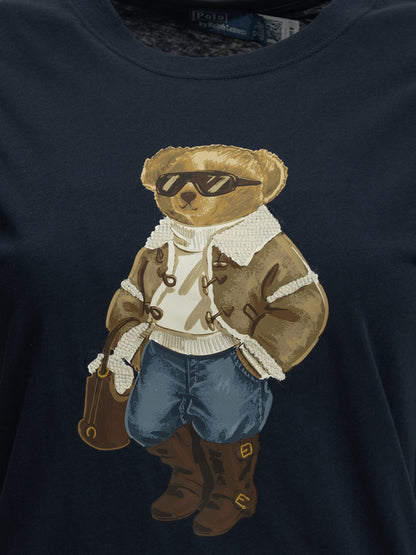 Polo Ralph Lauren "Polo Bear" Crew-Neck T-Shirt - Blue