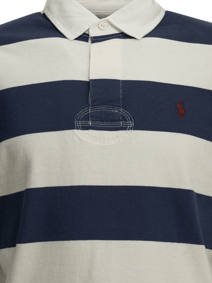 Polo Ralph Lauren Button-down polo shirt with logo - Blue
