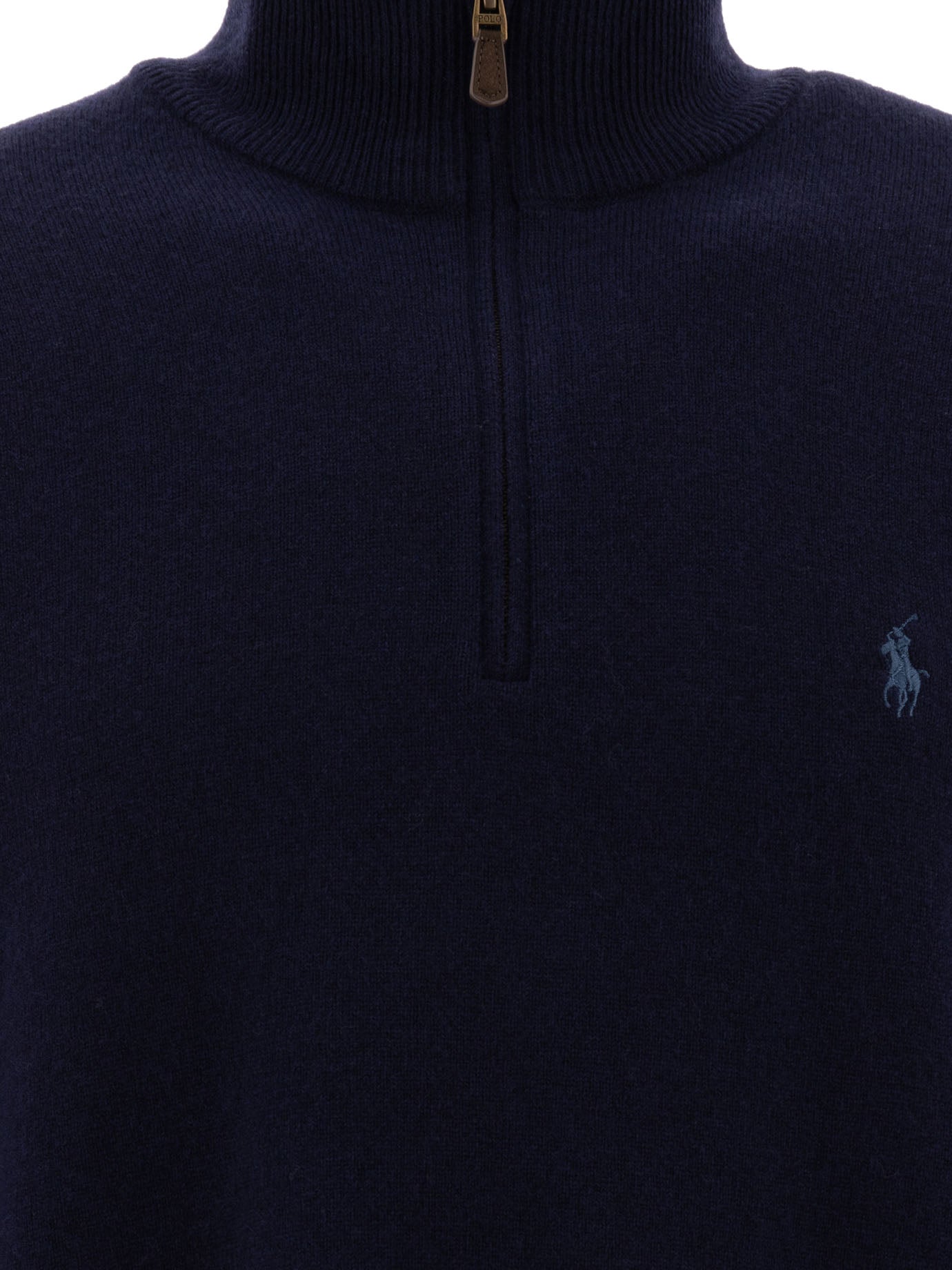 Polo Ralph Lauren Wool half-zip sweater - Blue