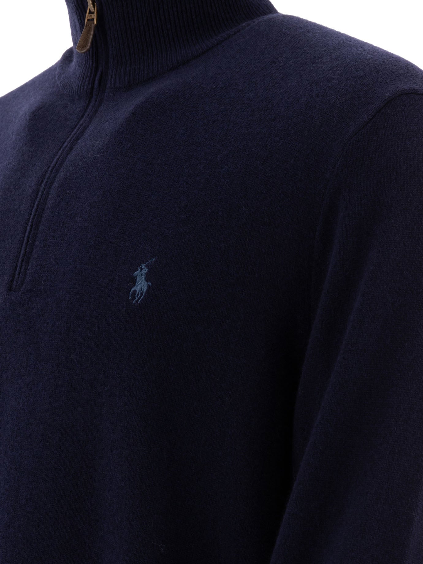 Polo Ralph Lauren Wool half-zip sweater - Blue