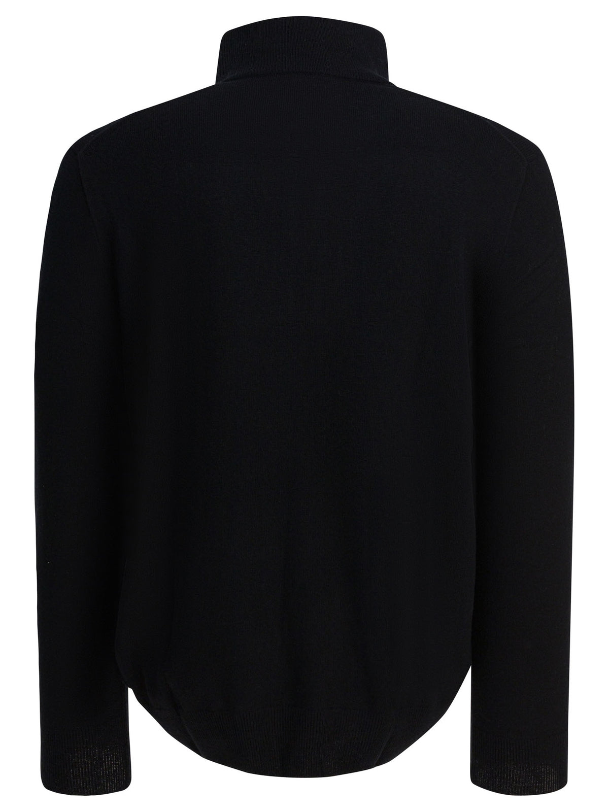 Polo Ralph Lauren Wool Sweater with a Half-Zip - Black