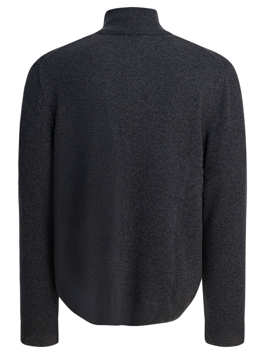 Polo Ralph Lauren Sweater with a half-zip and logo - Grey
