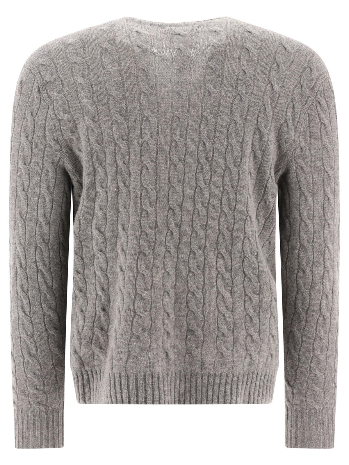 Polo Ralph Lauren Crew-neck sweater with logo - Grey