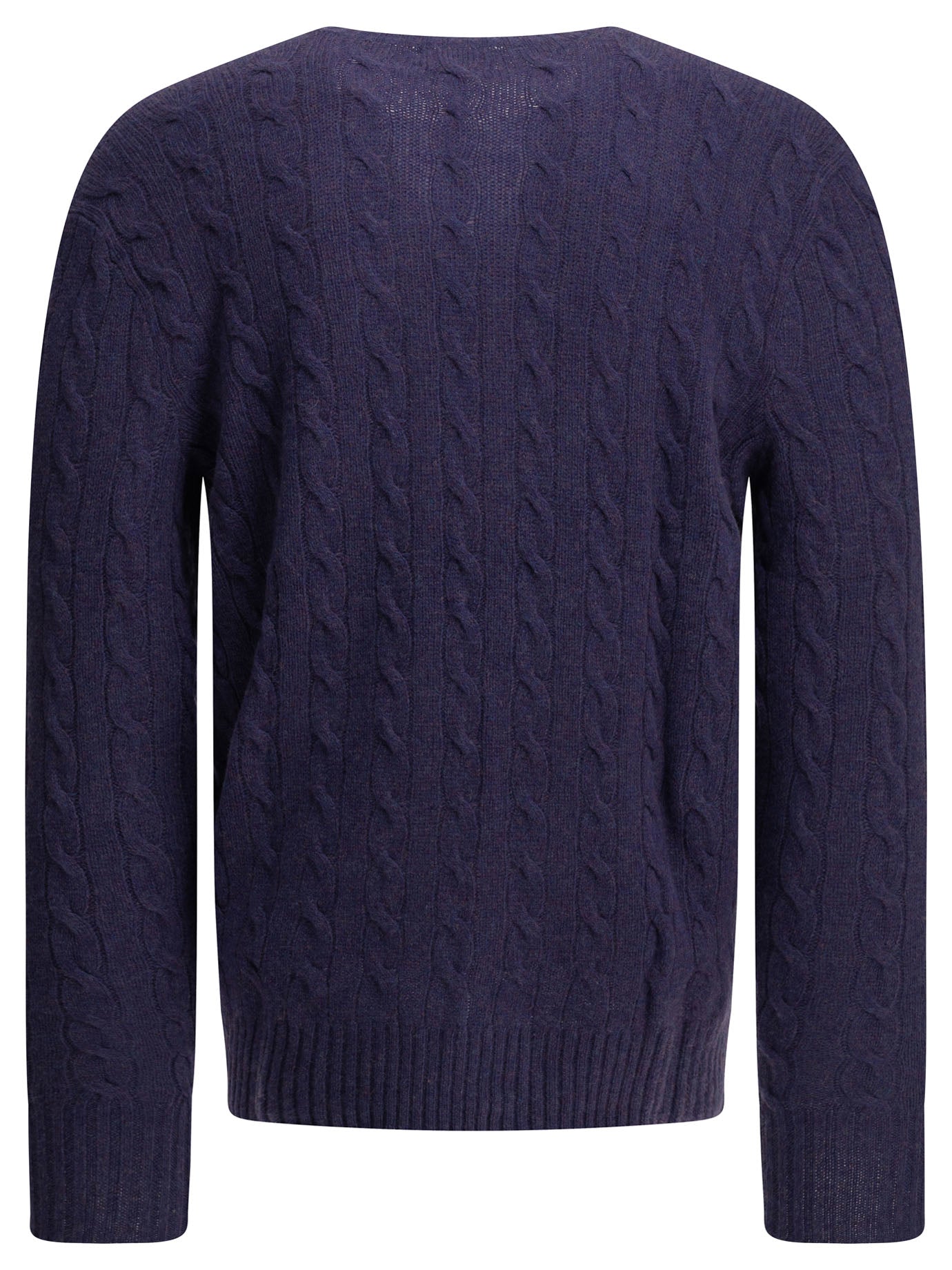 Polo Ralph Lauren Crew-neck sweater with logo - Purple