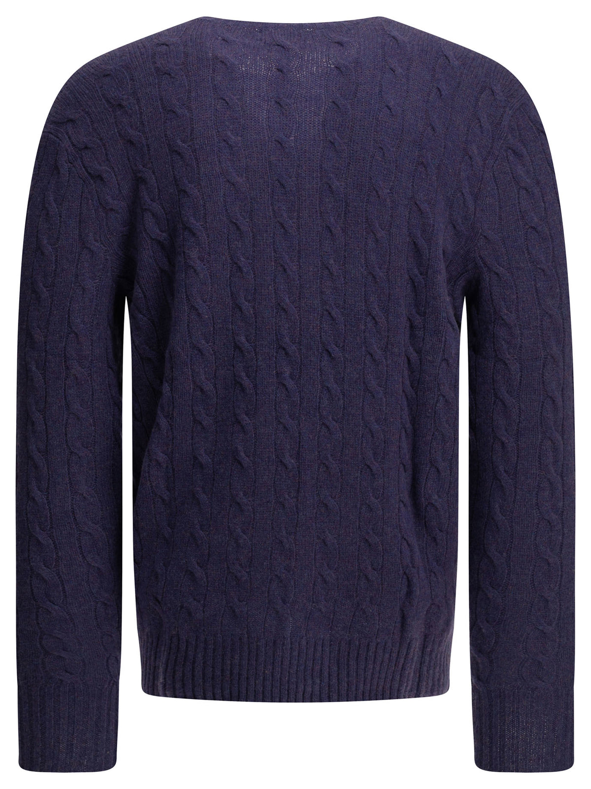 Polo Ralph Lauren Crew-neck sweater with logo - Purple
