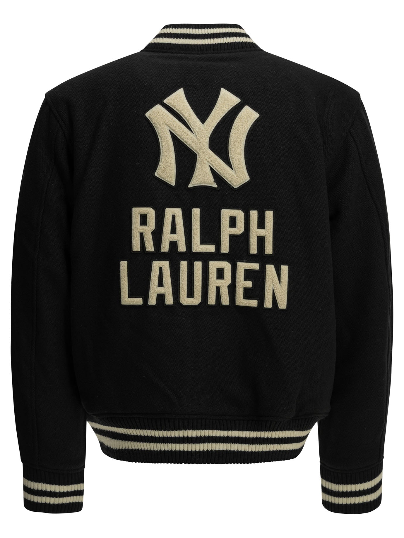 Polo Ralph Lauren "Yankees" Bomber Jacket - Black